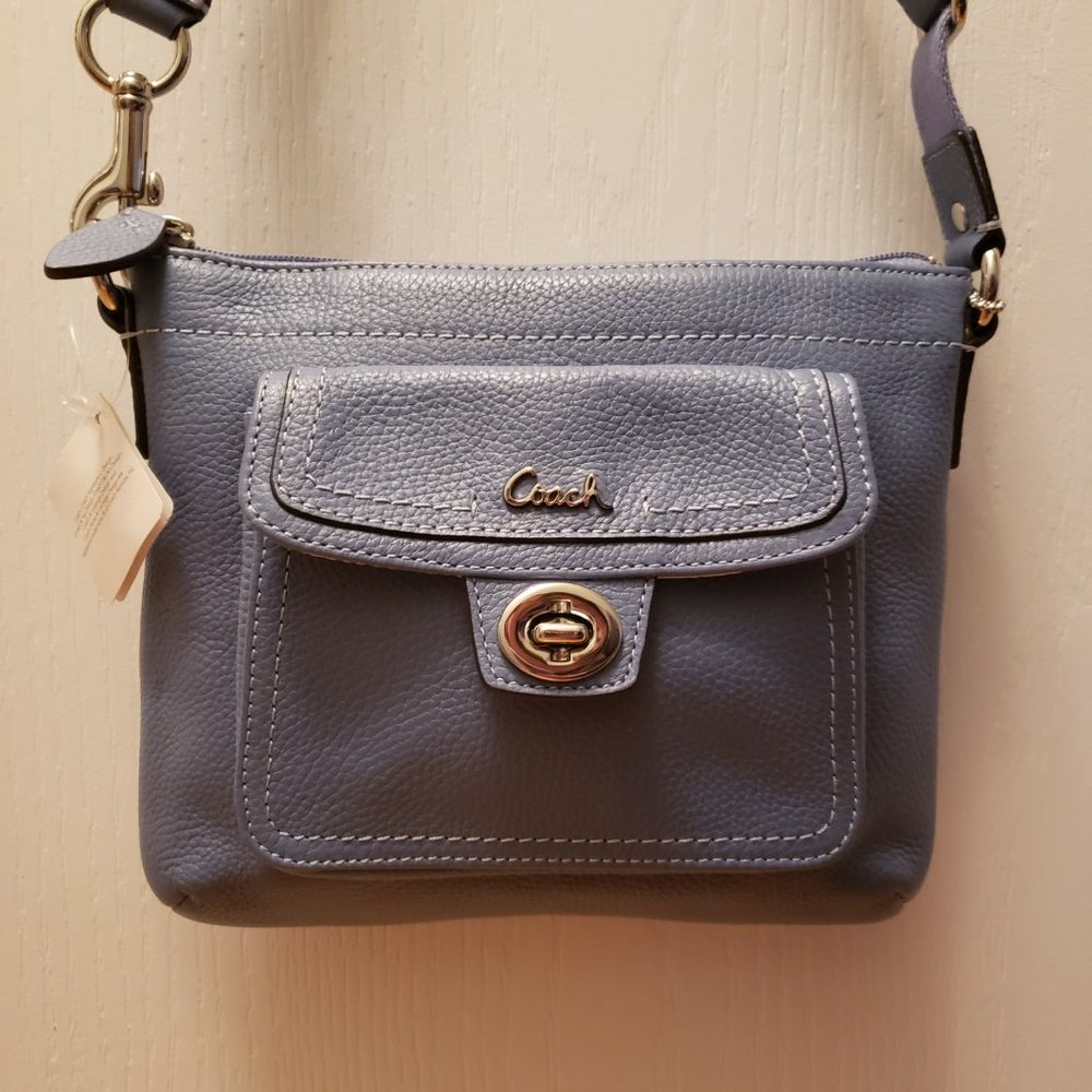 Blue Coach Crossbody Bag NWT